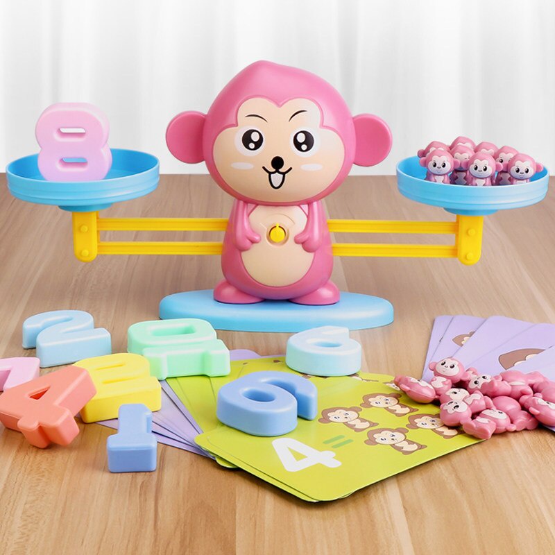 Monkey Balance | Mainan Edukatif Anak | Mainan Edukasi Anak 4/5/6/7/8 Tahun | Mainan Berhitung Cowok