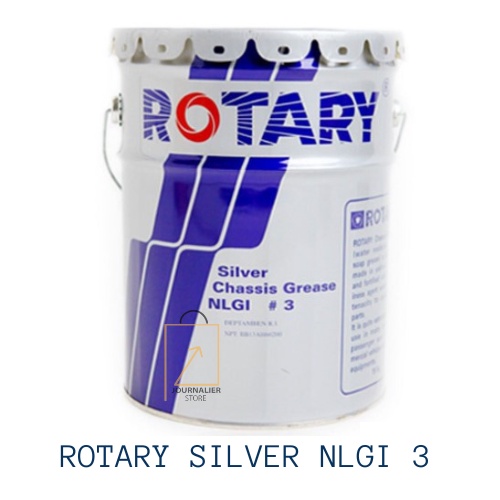Minyak Gemuk Rotary Chassis Grease CG-101 NLGI 3 (SILVER) PAIL 15 KG