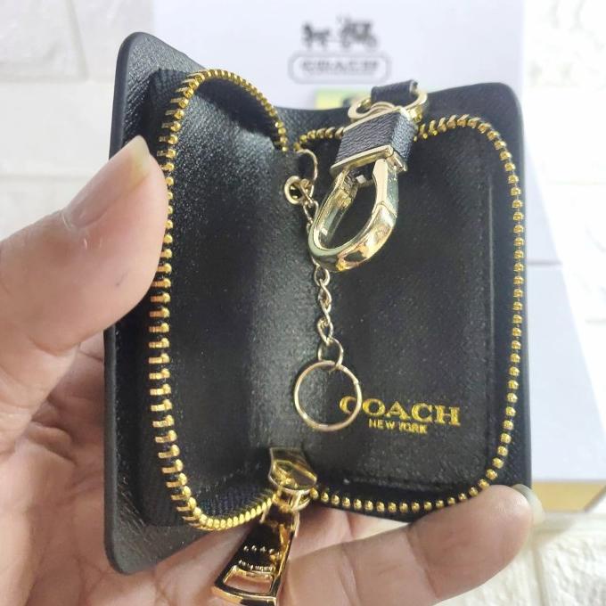 dompet stnk gantungan kunci mobil COACH KEYLESS super