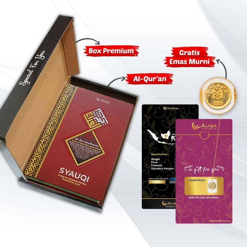 AlQURAN SYAUQI UKURAN SEDANG BY ALIQA