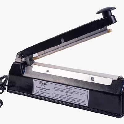 

Mesin Press Plastik Impulse Sealer & Cutting 20cm Body Besi JOYKO ORI