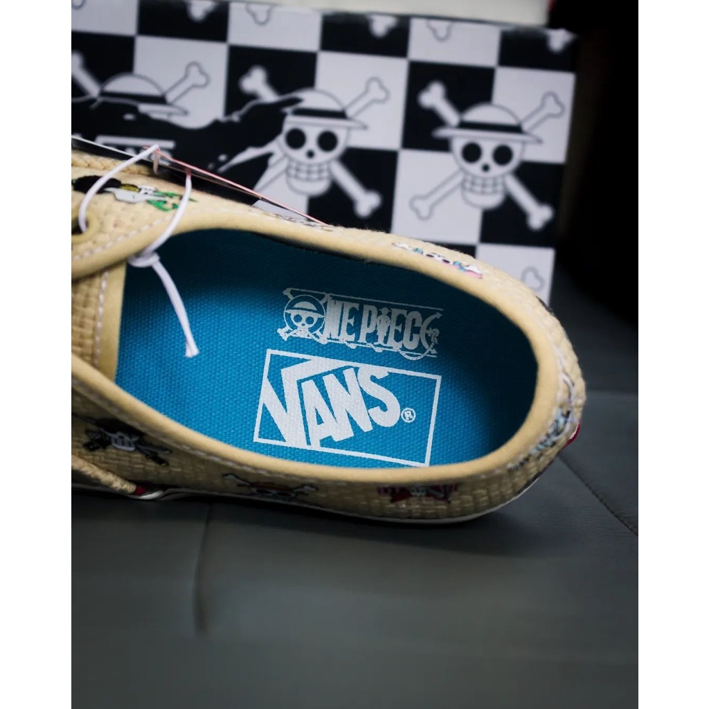 VANS AUTHENTIC x ONE PIECE &quot;STRAW HAT&quot; ORIGINAL 100%