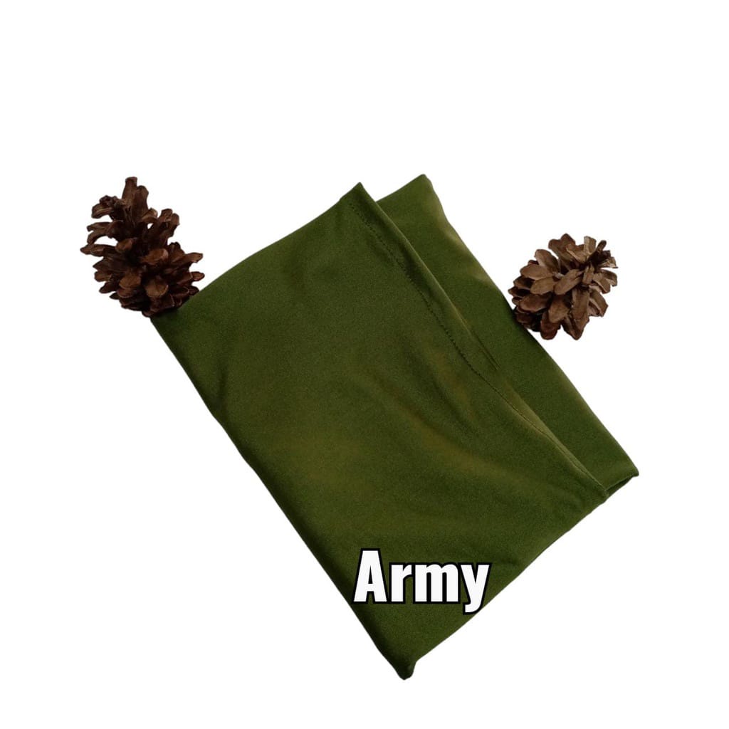 Hijab Instan jersey segitiga|| Jilbab segitiga jersey instan-army