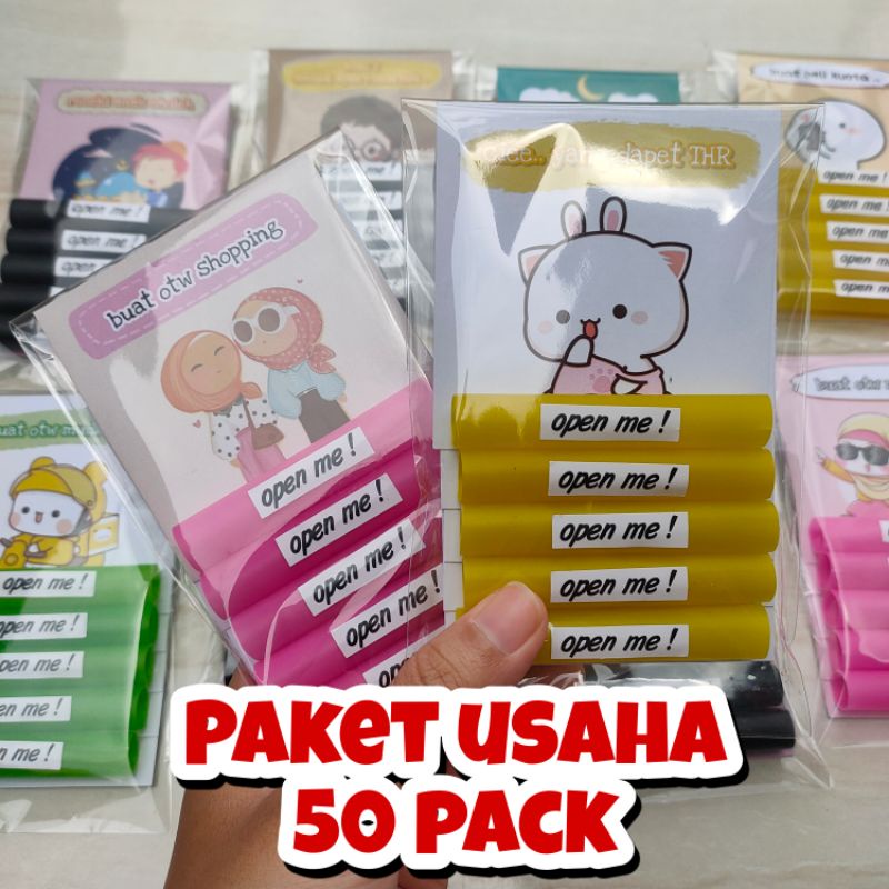 

Paket Usaha 50 Pack Amplop Lebaran | Amplop Sedotan Bisa Pilih Motif Siap Pakai