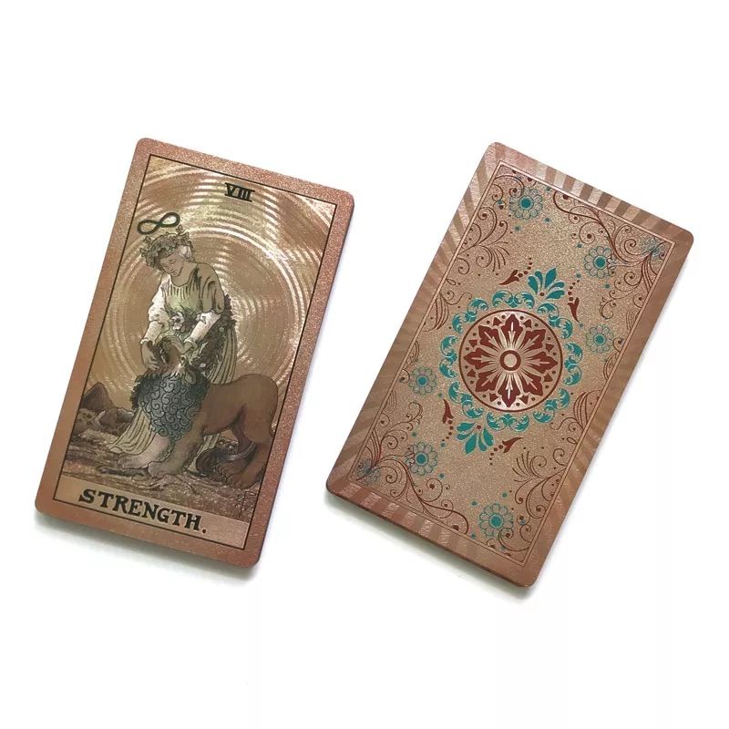 Neo Tarot Pink Rose Hardcase 12x7cm Pvc Waterproof include guide paper