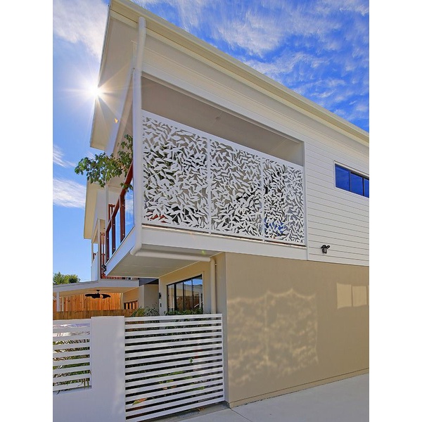 fasad facade ACP seven PVDF tebal 4mm cnc laser cutting custom