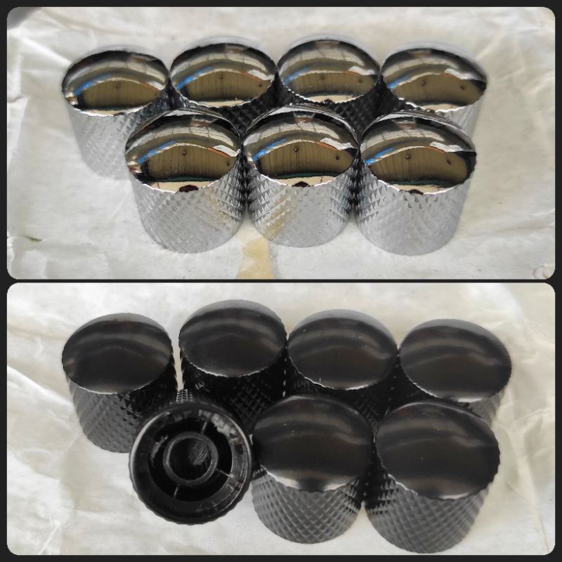 Tutup Potensio, Puteran, Knop gitar, bass