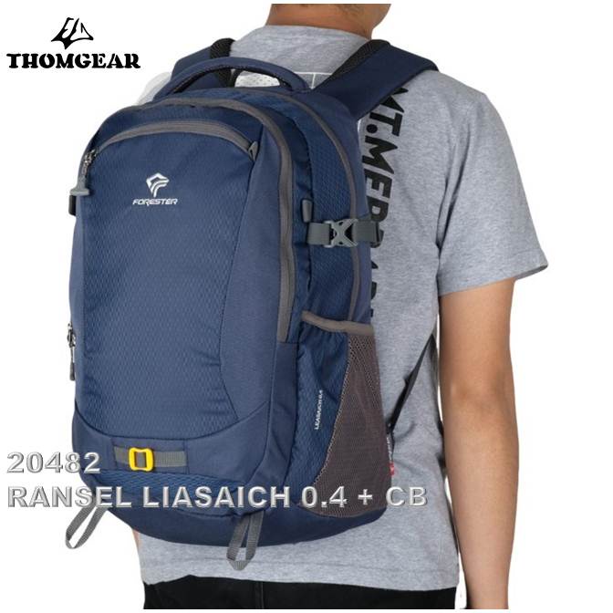 Tas Forester 20482 Tas Ransel Laptop Leasaich 0.4 + Coverbag Ransel Daypack Pria Wanita Thomgear Paiton Probolinggo