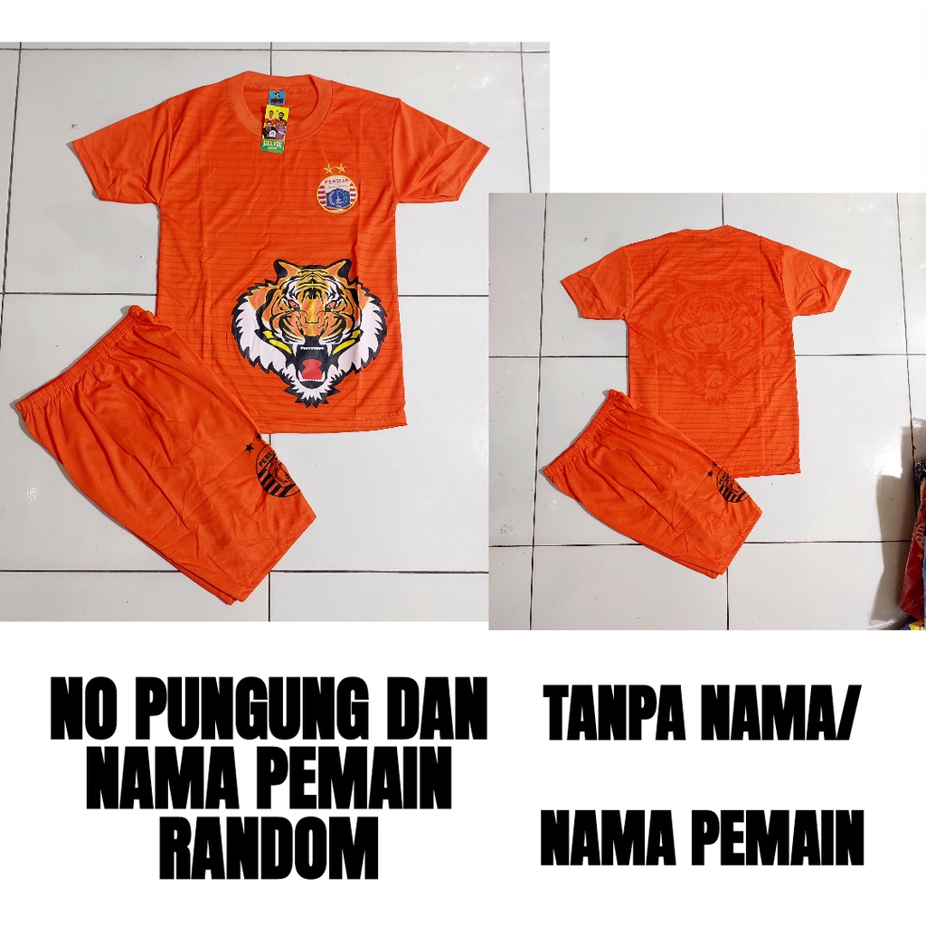 baju bola Persija macan/Jersey Persija macan kemayoran