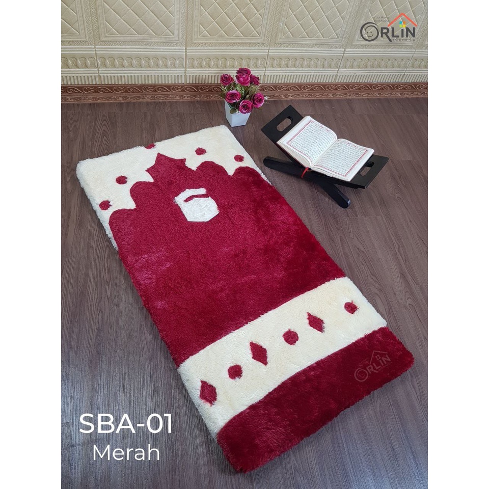 Sajadah bulu tebal/sajadah busa tebal/sajadah lembut