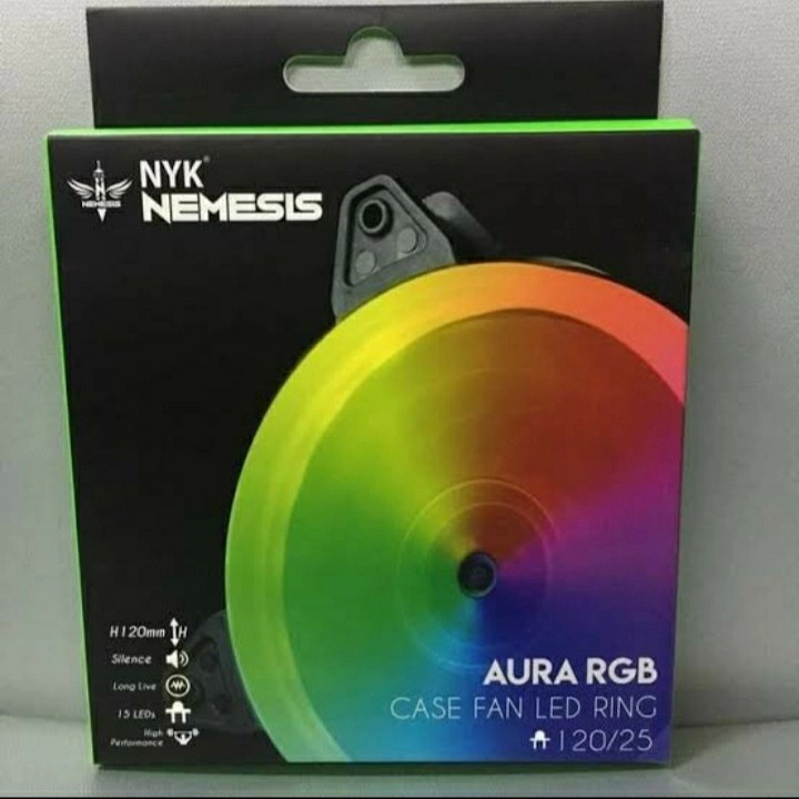 Jual NYK Nemesis Fan Case Kipas Casing 12cm Aura RGB | Shopee Indonesia