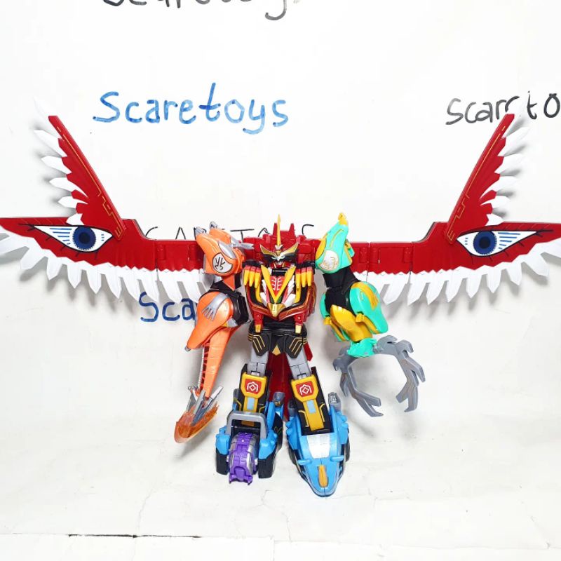Smp super minipla Gaoranger Gao Icarus ikaros Power Rangers Wild Force Megazord