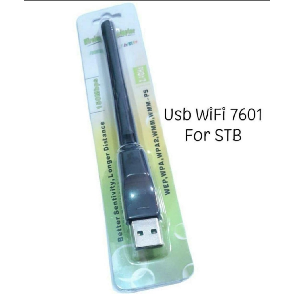 Dongle ANTENA MT7601 USB Wifi Dongle Set Top Box Adapter Antena Wifi PC STB - POLOS MT7601