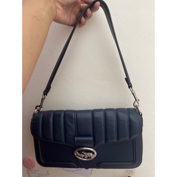 tas coach (CO georgie shb quilted cobalt blue)