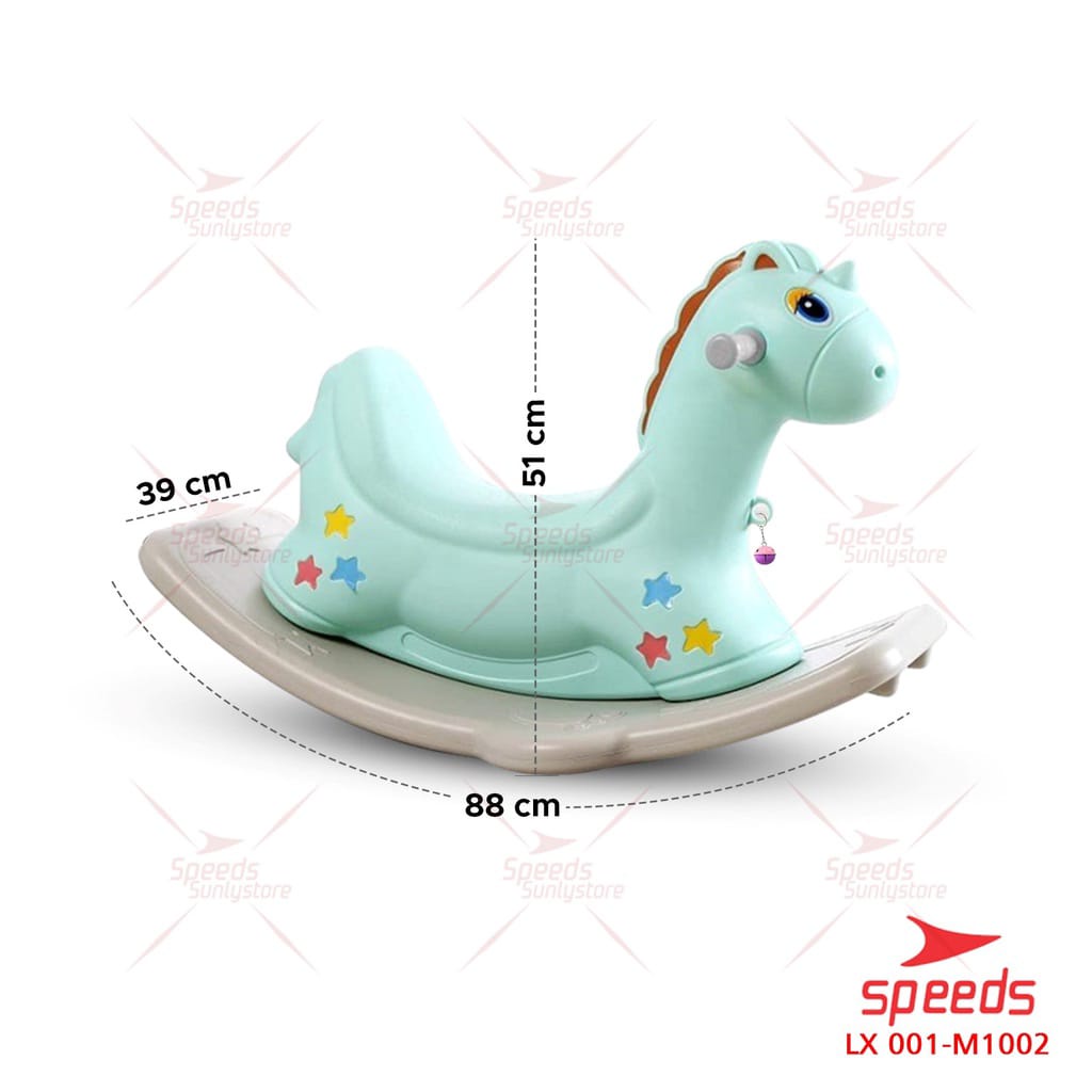 SPEEDS Mainan Anak Kuda Kudaan Mainan Kuda Rocking Horse Mainan Anak Jungkat Jungkit Anak HARGA TERMURAH