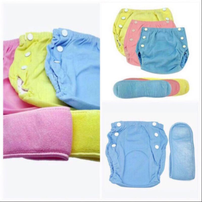 BEST SELLER CLODI KAIN ANTI BOCOR KANCING CUCI ULANG POPOK PEMPERS LARIS VIRAL MURAH TERJANGKAU PERL