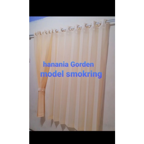 Vitrase polos model smokring vitrase motif salju semokring vitrase curtain