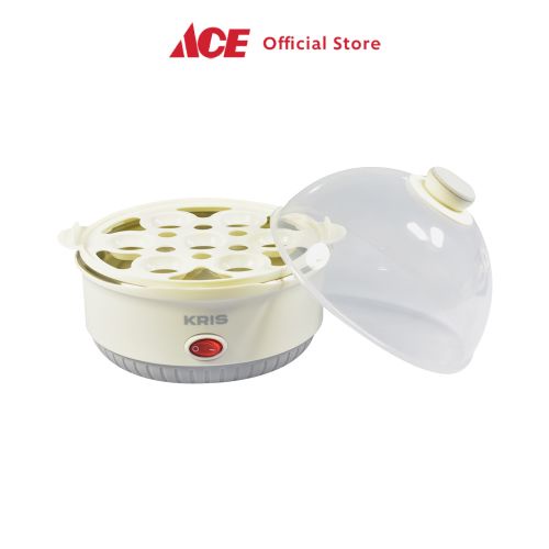 Ace - Kris Alat Perebus Telur Dengan Ring Bell 350 Watt Egg Boiler Steamer Electric Mesin Rebus Telur Listrik Perlengkapan Masak