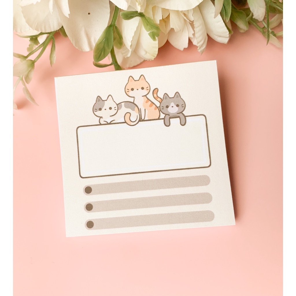 【GOGOMART】Kertas Memo Memopad Memo Notepad / Memo Catatan Bukan Sticky Notes Tempel - MM013