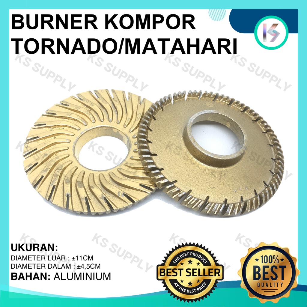 Burner Kompor Tornado Matahari Aluminium Alloy