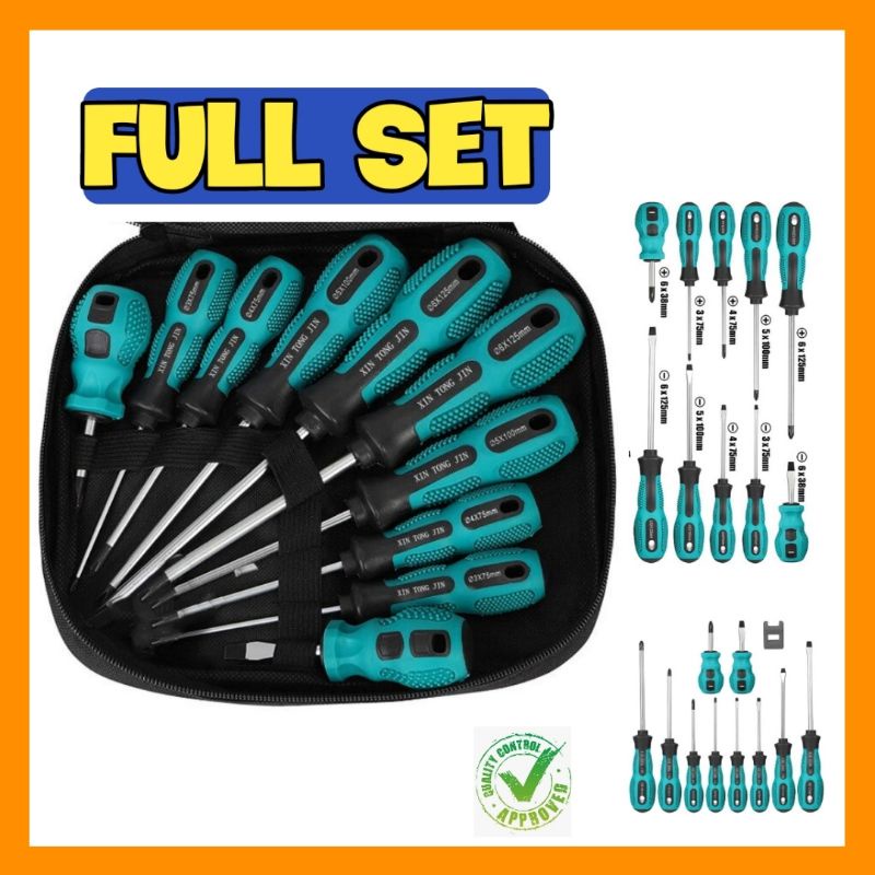PROMO Obeng Set Reparasi - Obeng Set - screwdriver - Obeng bolak balik - obeng min - obeng plus - sc