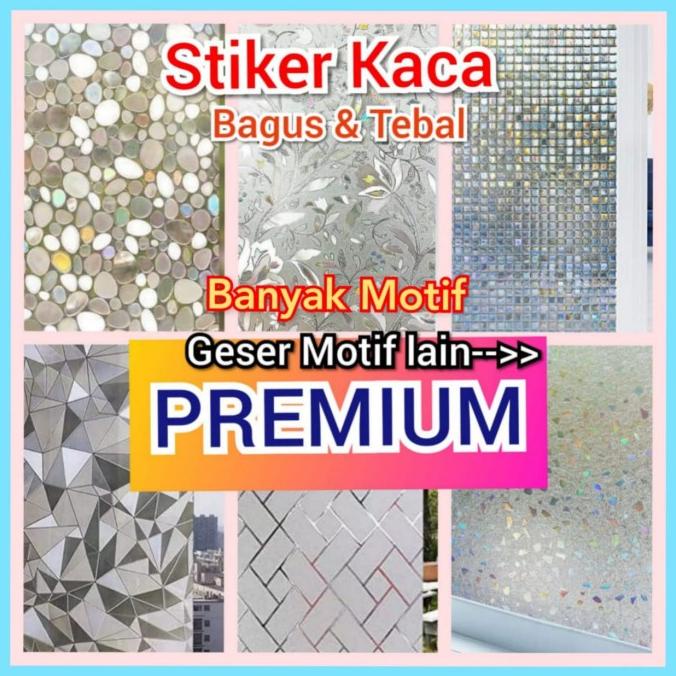 SUNBLAST WALLPAPER STICKER STIKER KACA PINTU RUMAH JENDELA KAMAR MAND