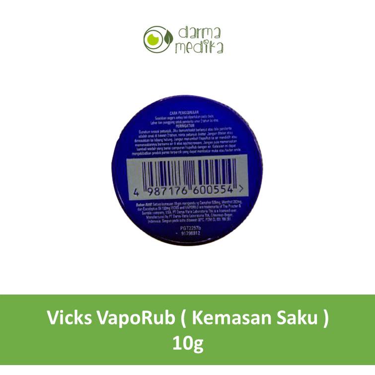 Vicks Vaporub 10 gram 10gr 10gram murah