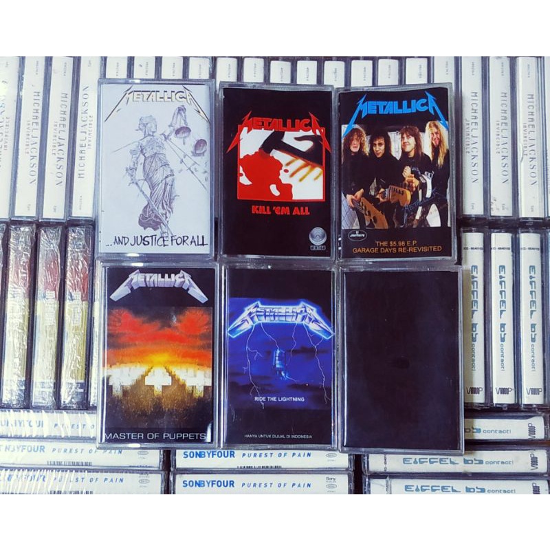 KASET TAPE PITA METALLICA