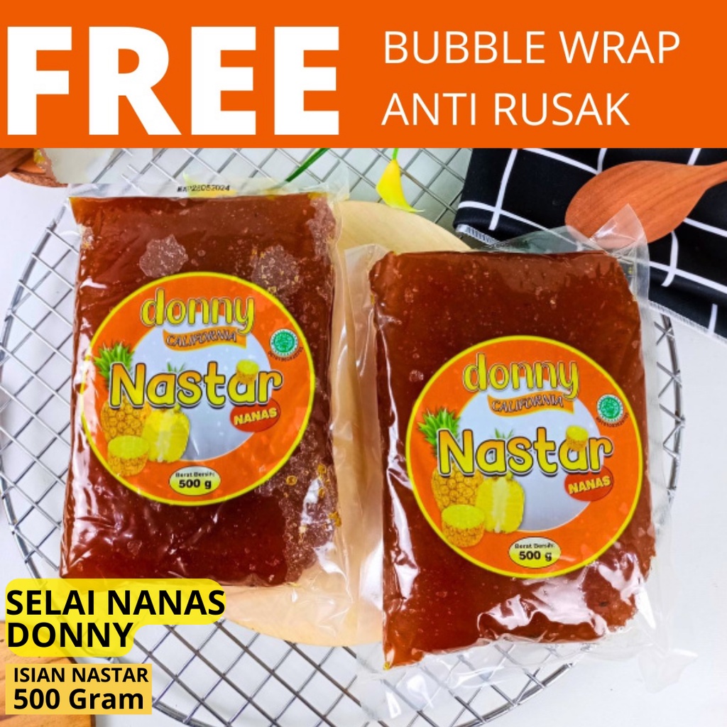 

Selai nanas donny 500gram / selai nastar california / isian nastar 500gram selai nanas
