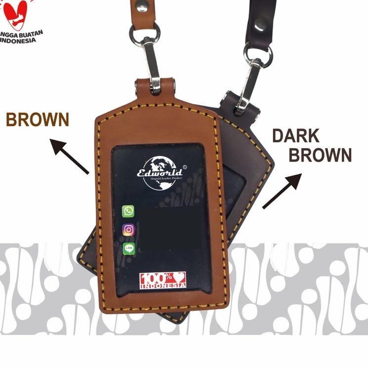 

Terjangkau ! NAMETAG KULIT PU POLOS