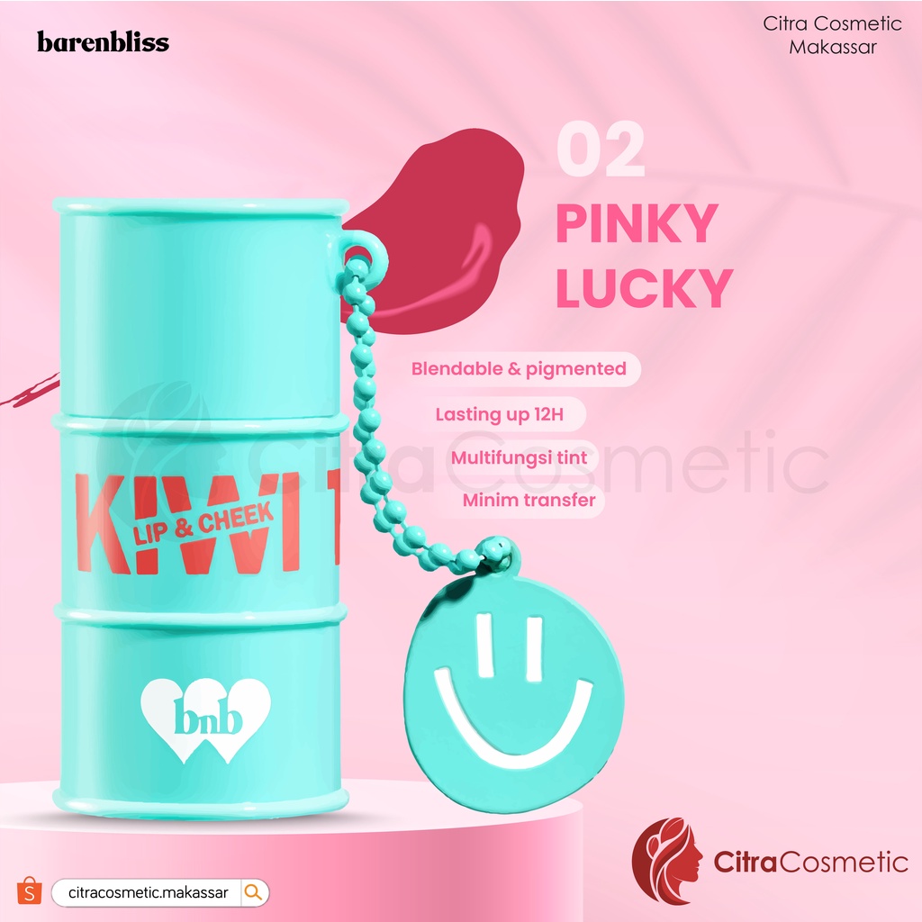 Barenbliss Kiwi Tin Tint Lip &amp; Cheek Series