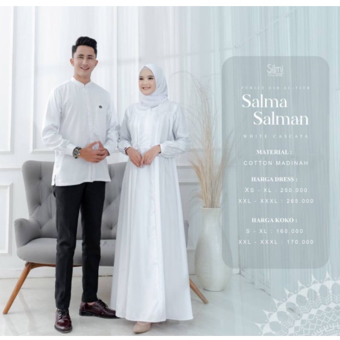 Gamis Couple Salma Salman Merk Silmi