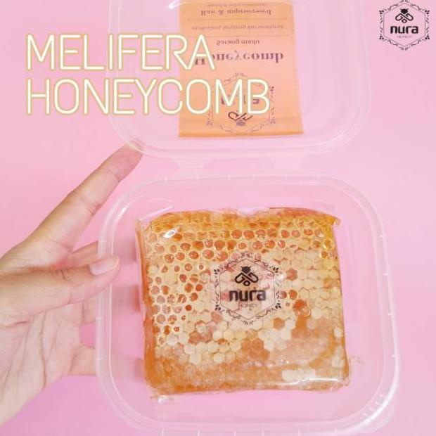 

97 Sarang Madu Melifera / Nura Honeycomb 250gr / Madu Asli Murni Mentah 97