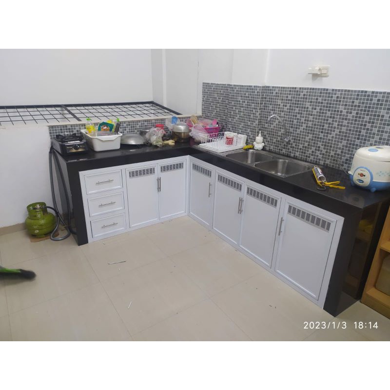 CUSTOM KITCHEN SET DAPUR BAWAH/USTOM KABINET DAPUR BAWAH
