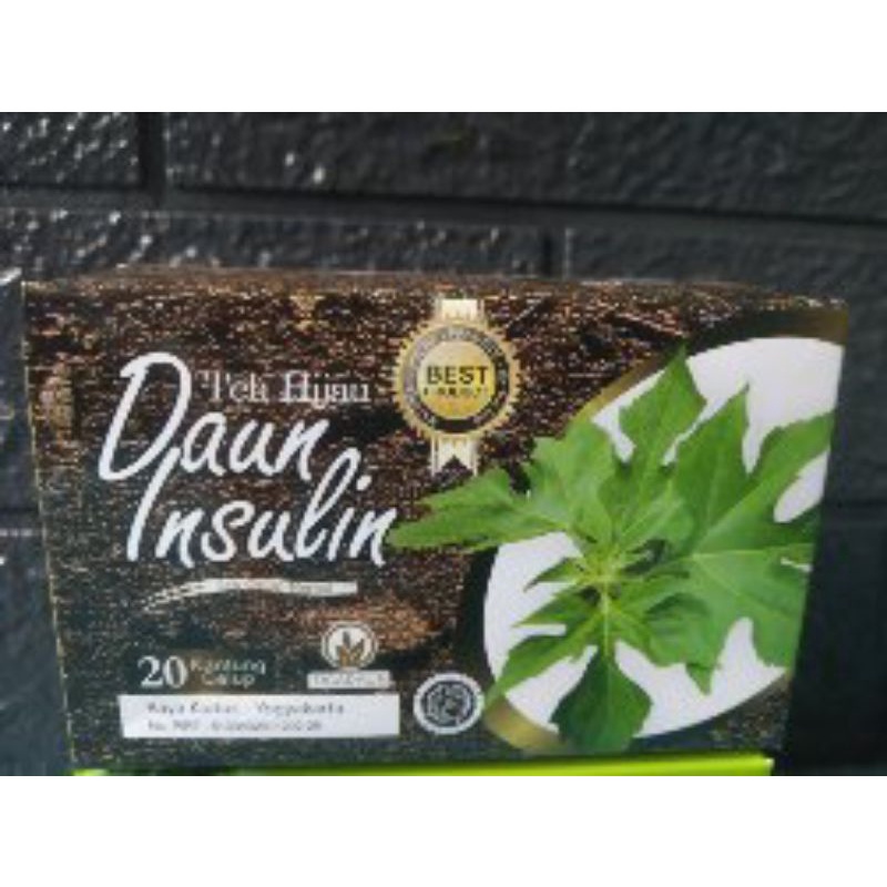 

Teh celup daun insulin cap tiga daun diabetes