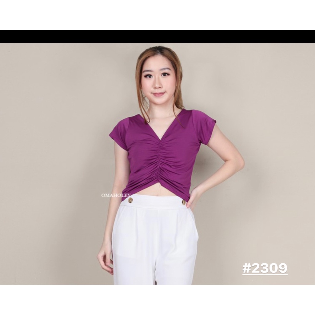 (COD) OH Fashion Blouse Sasa Blouse #2309