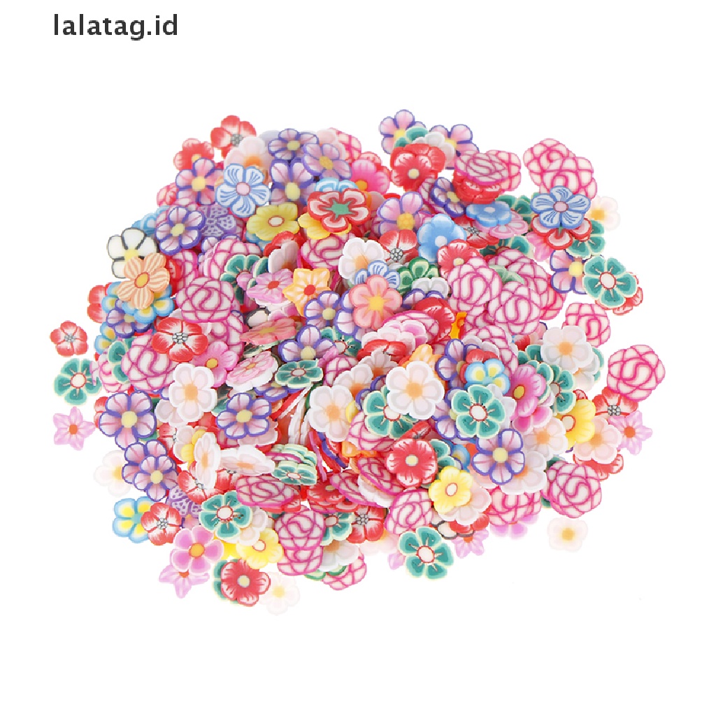 [lalatag] 500pcs Bentuk Warna mix Acak Untuk Dekorasi Ponsel scrapbooking Kerajinan Tangan diy [ID]