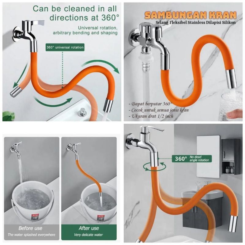 Selang Kran Air Fleksibel