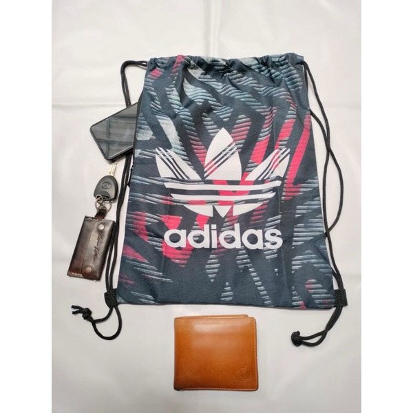 Tas Serut Futsal Sepak Bola Gymsack Stringbag Tas Adidas Gymsack Tas Serut Adidas Tas Olah Raga