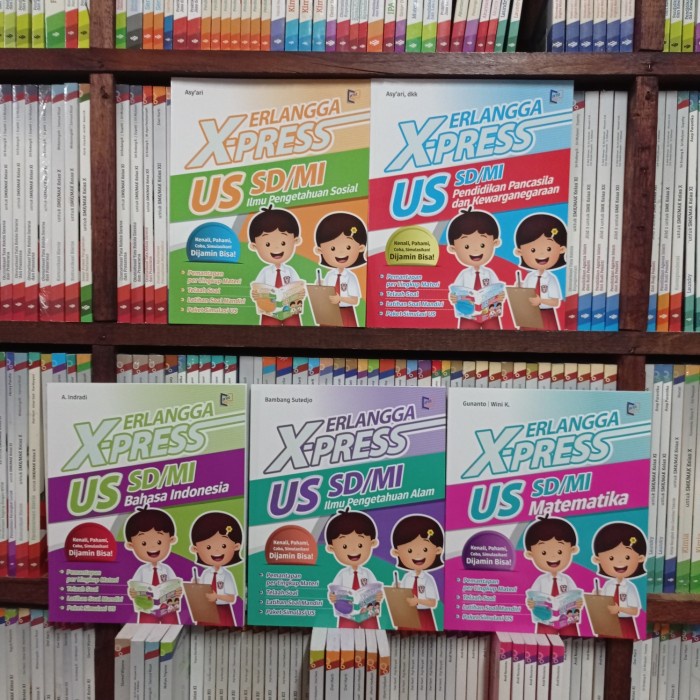 Buku Paket US XPress US SD/MI Erlangga