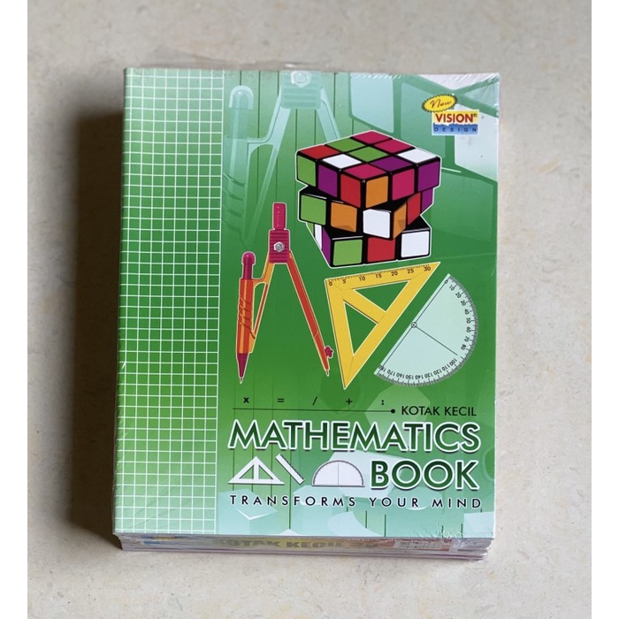 

*****] Buku Kotak Kecil Vision 38 lembar isi 10 buku
