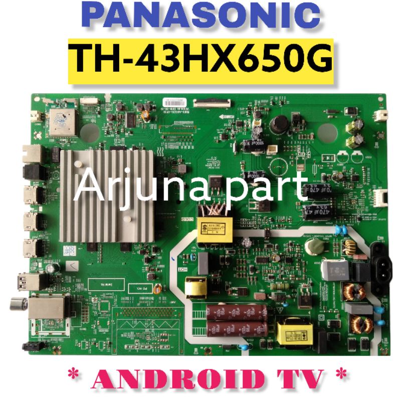 MAINBOARD TV PANASONIC TH-43HX650G / MB TV PANASONIC TH-43HX650G / MESIN TV PANASONIC TH-43HX650G / 
