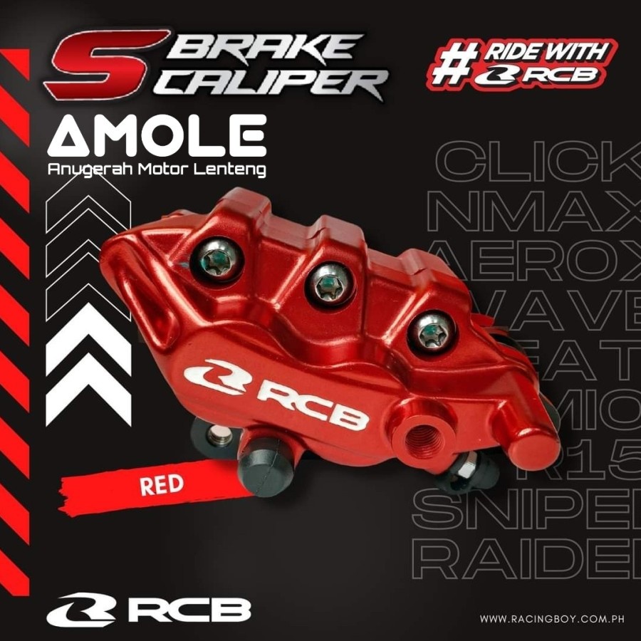 Pala Babi Caliper Kaliper Belakang RCB S Series Yamaha NMax Aerox