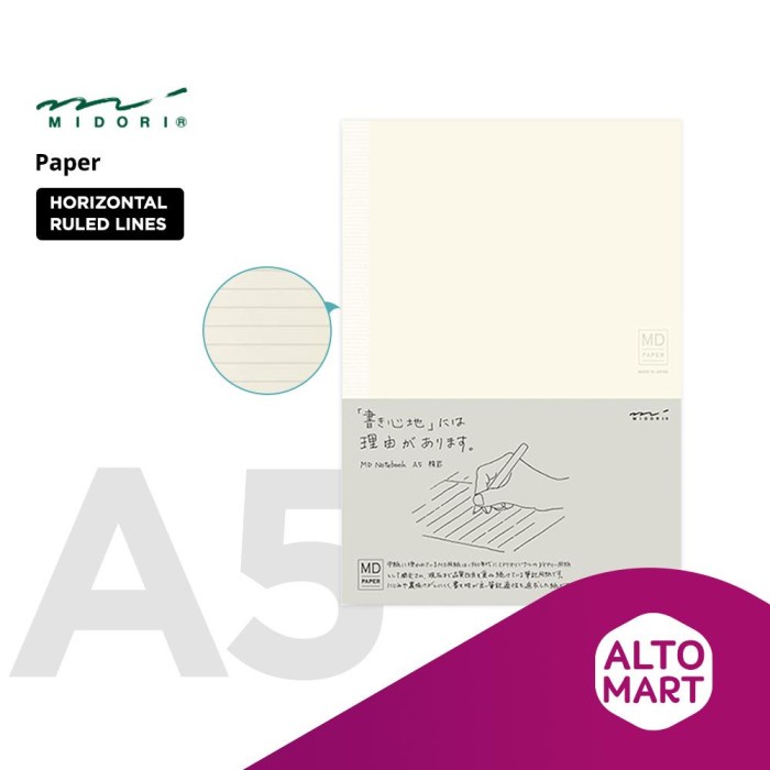 

Note Midori Md Notebook A5 Buku Tulis Premium Journal Jurnal Diary