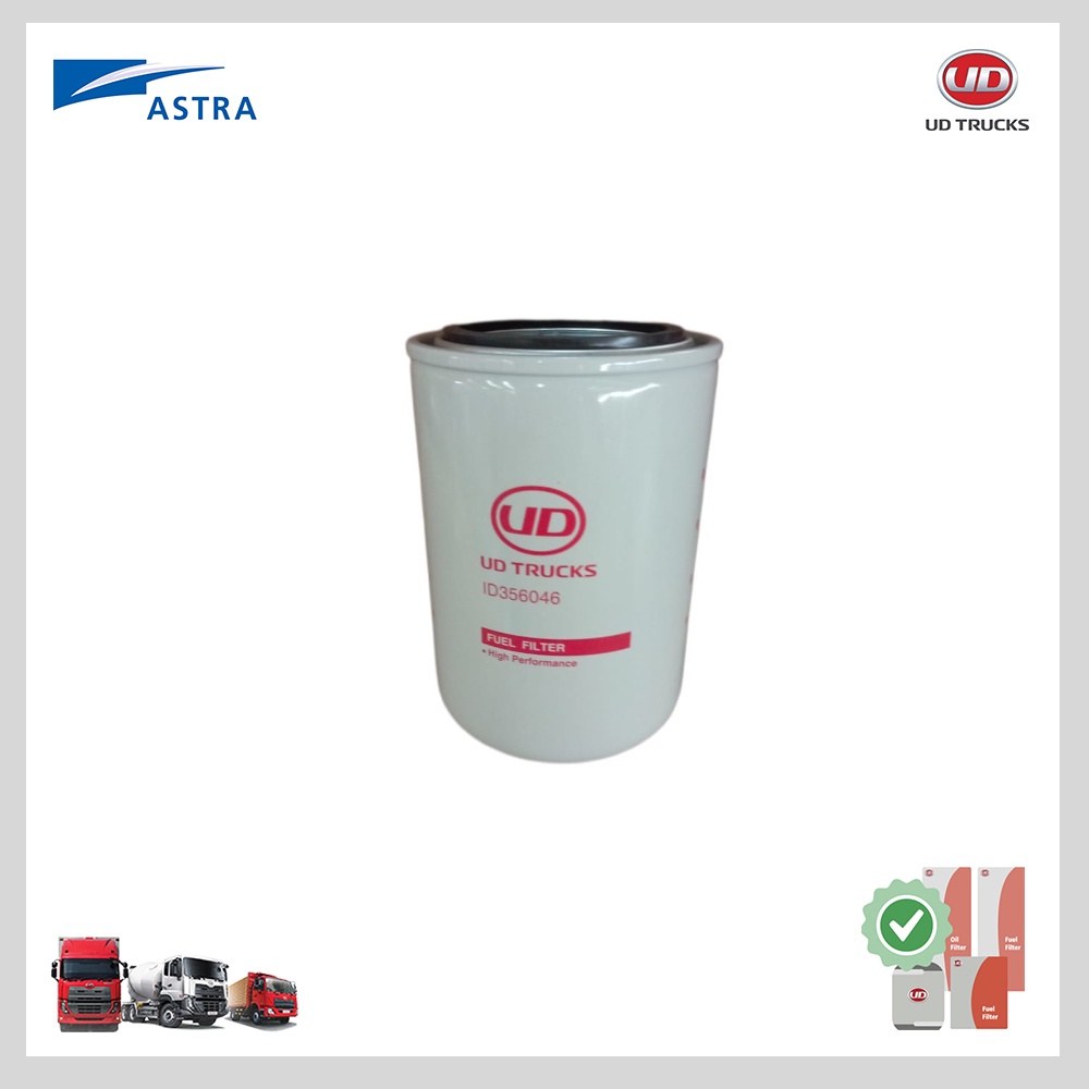ELEMENT KIT SPIN ON FUEL FILTER SECONDARY UD Trucks Kuzer - [ID356046]