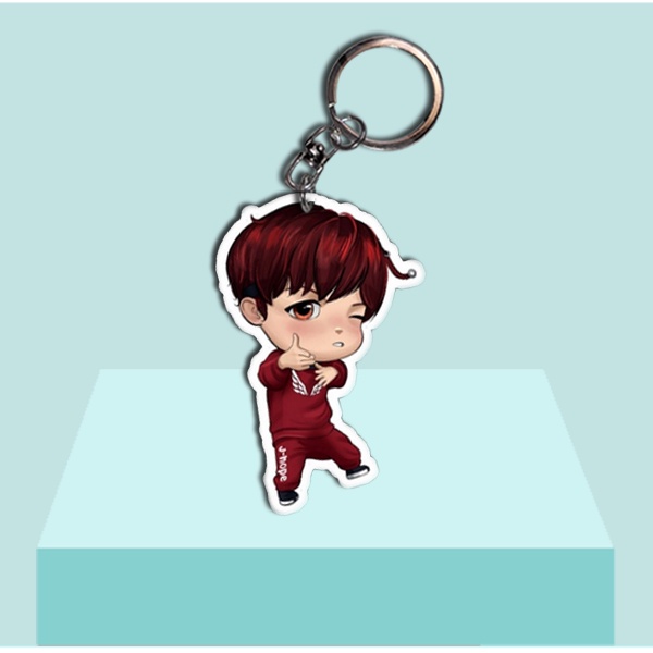 Gantungan Kunci BTS TinyTan - Ganci Akrilik - Keychain Acrylic