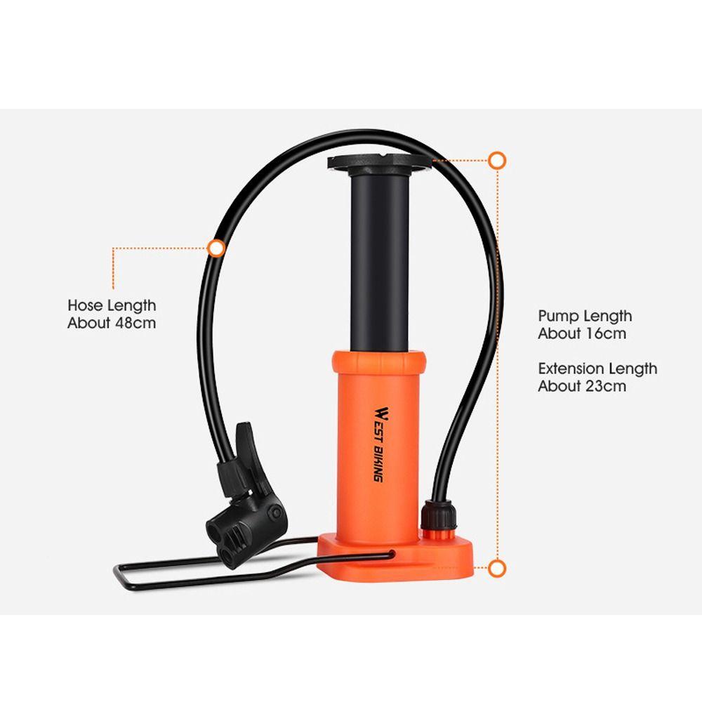 Lanfy Pompa Sepeda Portable Multi Fungsi Aksesori Sepeda Tekanan Tinggi Pompa Pengisi Ban Bersepeda Tire Air Inflator Tire Pump