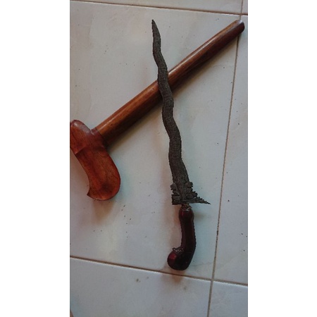 keris omyang jimbe putut kembar full meteorit