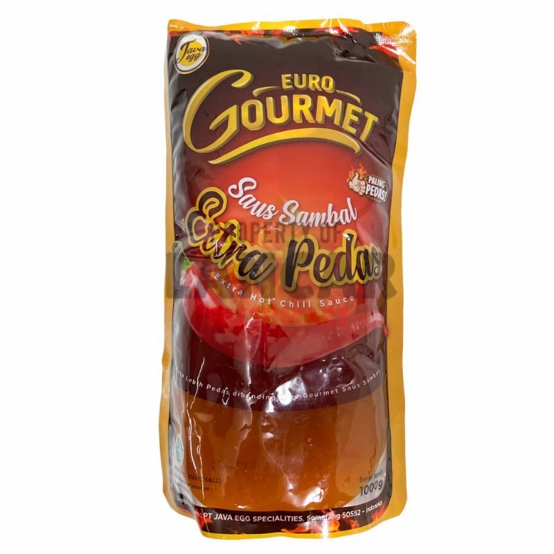 

Promo!! Saus Sambel Euro Gourmet 1kg extrapedas