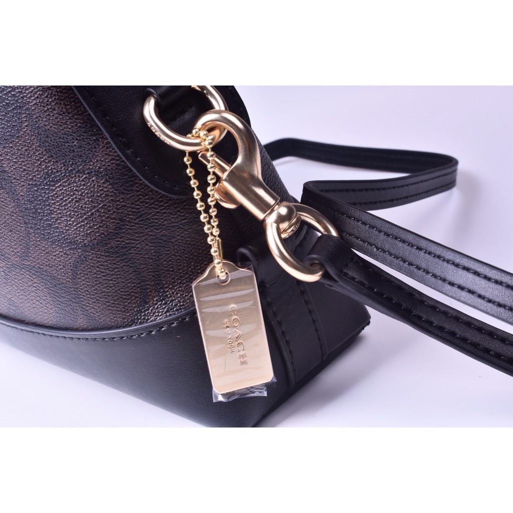 （grab）76674 coach Lady's shell bag Inclined shoulder bag Single shoulder bag